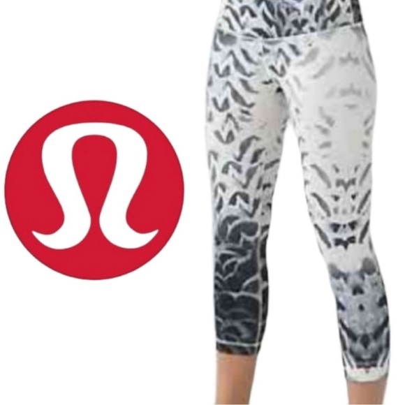 lululemon athletica Pants - Lululemon wonder under pretty plume cropped 2